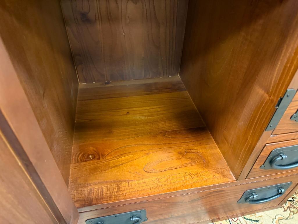 TRADITIONAL JAPANESE STYLE TANSU MERCHANT CHEST - 16