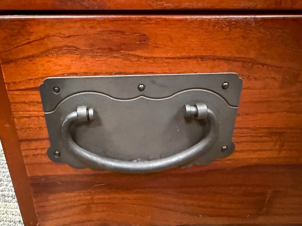 TRADITIONAL JAPANESE STYLE TANSU MERCHANT CHEST - 9