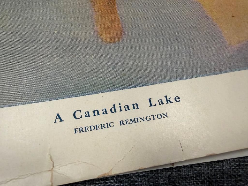 1886 FRANK LESLIE'S ILLUSTRATED NEWSPAPER AND FREDERIC REMINGTON PRINTS - 5