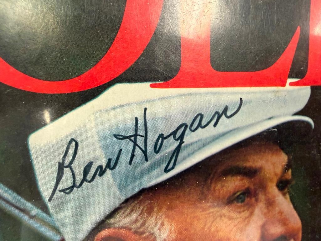 BEN HOGAN ICONIC GOLF PLAYER AUTOGRAPHED 1978 GOLF MAGAZINE - 5