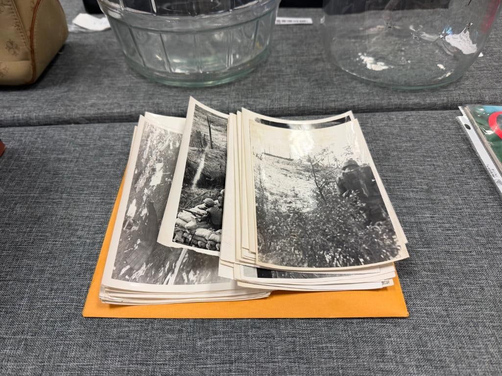 BLACK AND WHITE PHOTOGRAPHS FROM THE KOREAN WAR OVER 35 PHOTOS - 2