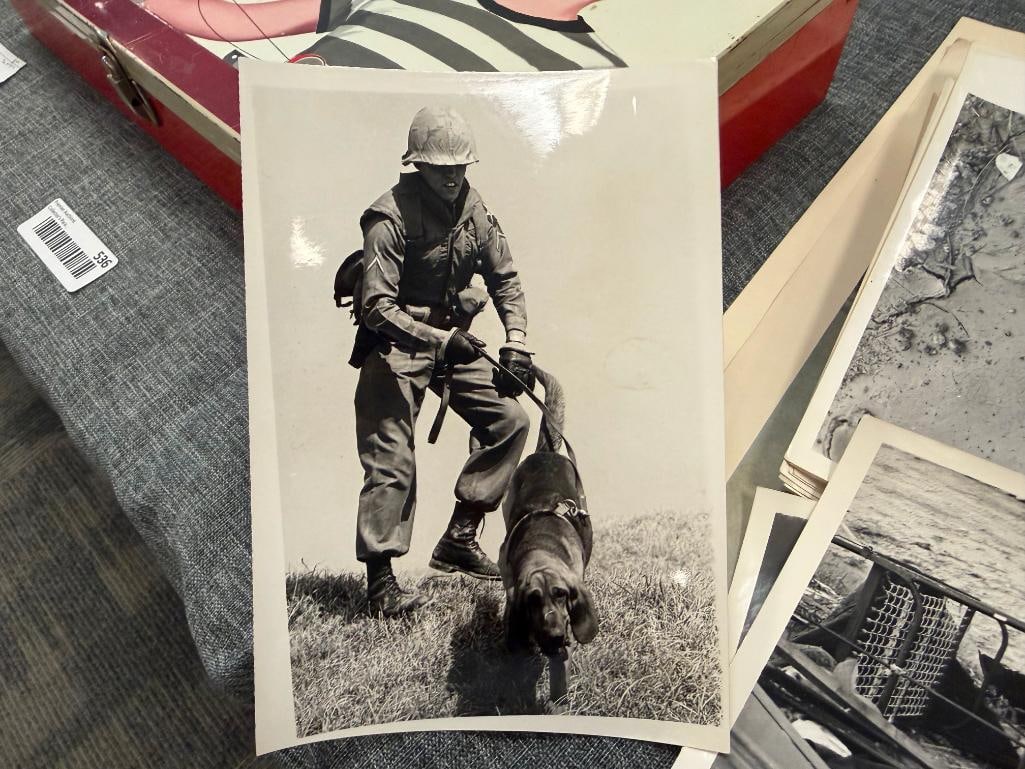 BLACK AND WHITE PHOTOGRAPHS FROM THE KOREAN WAR OVER 35 PHOTOS - 5
