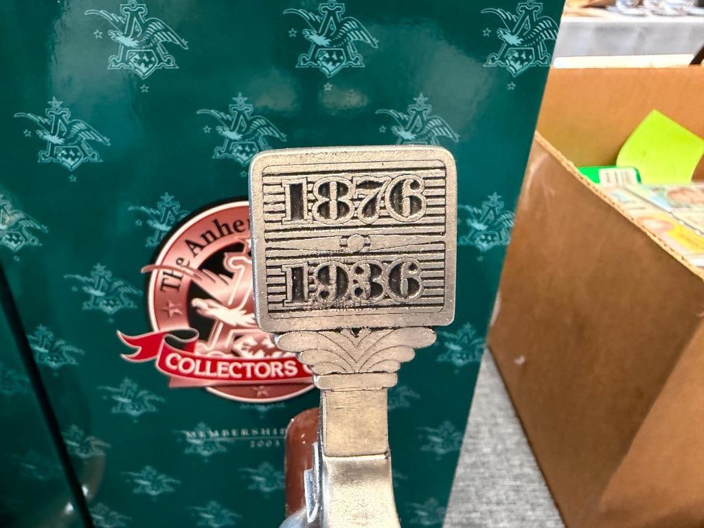 ANHEUSER-BUSCH 1999 AND 2003 MEMBERSHIP STEINS THE GOLDEN AGE OF BREWING AND HISTORICAL ADVERTISING - 12
