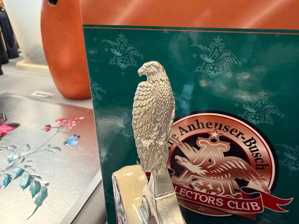 ANHEUSER-BUSCH 1999 AND 2003 MEMBERSHIP STEINS THE GOLDEN AGE OF BREWING AND HISTORICAL ADVERTISING - 6