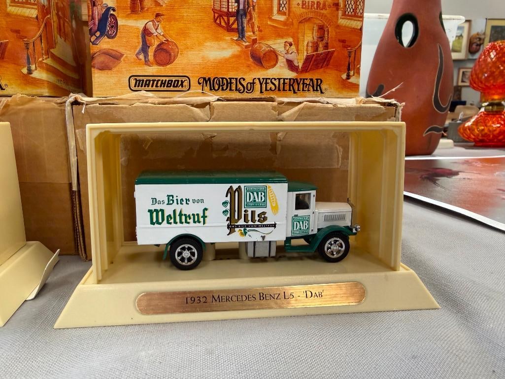 MATCHBOX MODELS OF YESTERYEAR GREAT BEERS OF THE WORLD ADVERTISEMENT 1/64 DIE-CAST MODELS - 3