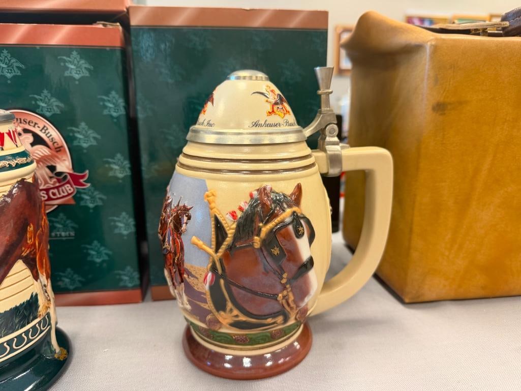 ANHEUSER-BUSCH 2000, 2001, AND 2002 MEMBERSHIP STEINS - 8