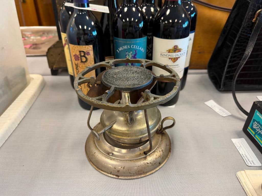 VINTAGE UNIVERSAL NO. O ALCOHOL STOVE CIRCA 1908 LANDERS FRARY & CLARK - 2