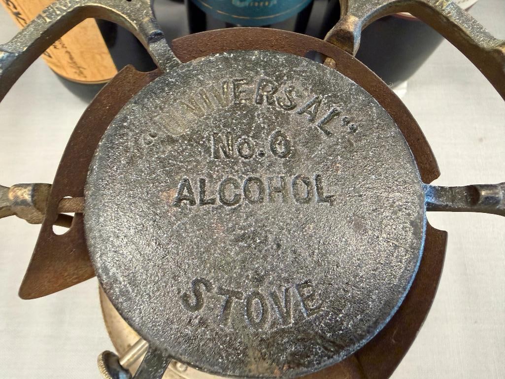 VINTAGE UNIVERSAL NO. O ALCOHOL STOVE CIRCA 1908 LANDERS FRARY & CLARK - 7