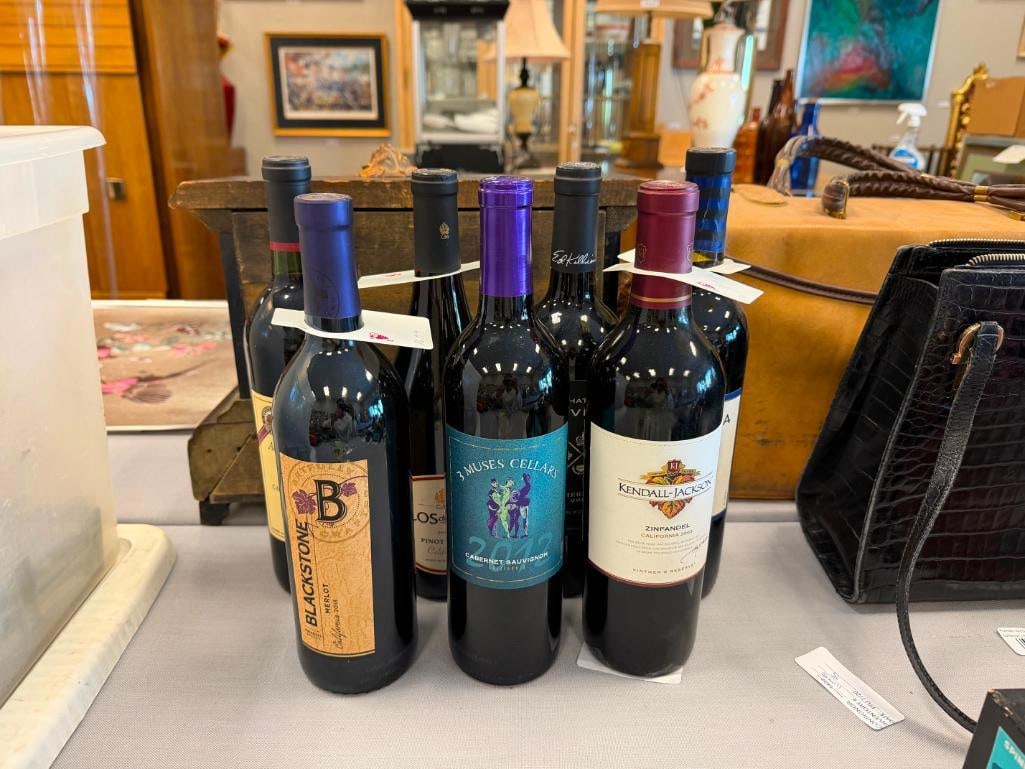 SEVEN BOTTLES OF SEALED WINE ZINFANDEL, MERLOT, CABARNET, PINOT - 2