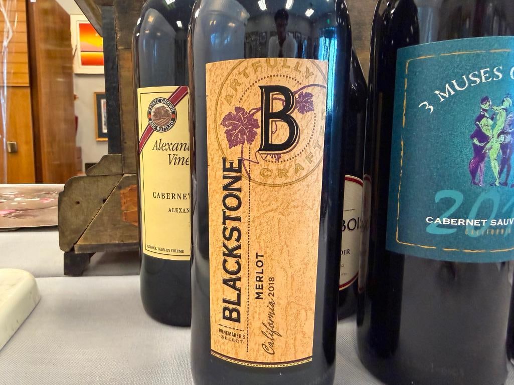 SEVEN BOTTLES OF SEALED WINE ZINFANDEL, MERLOT, CABARNET, PINOT - 3