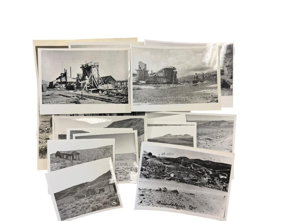 16 BLACK AND WHITE PHOTOGRAPHS OF CANDELERIA, NEVADA FROM THE COLLECTION OF ARTHUR D. HAIG (1 of 12)