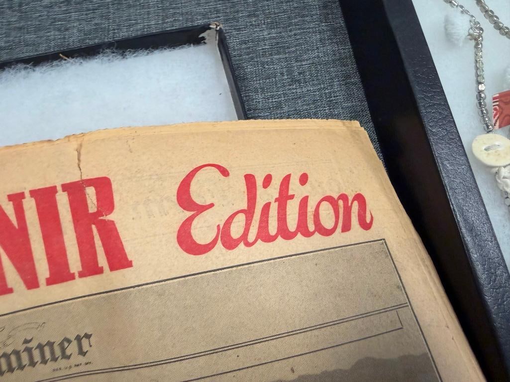 NOVEMBER 12, 1936 SAN FRANCISCO EXAMINER BAY BRIDGE SOUVENIR EDITION NEWSPAPER - 6