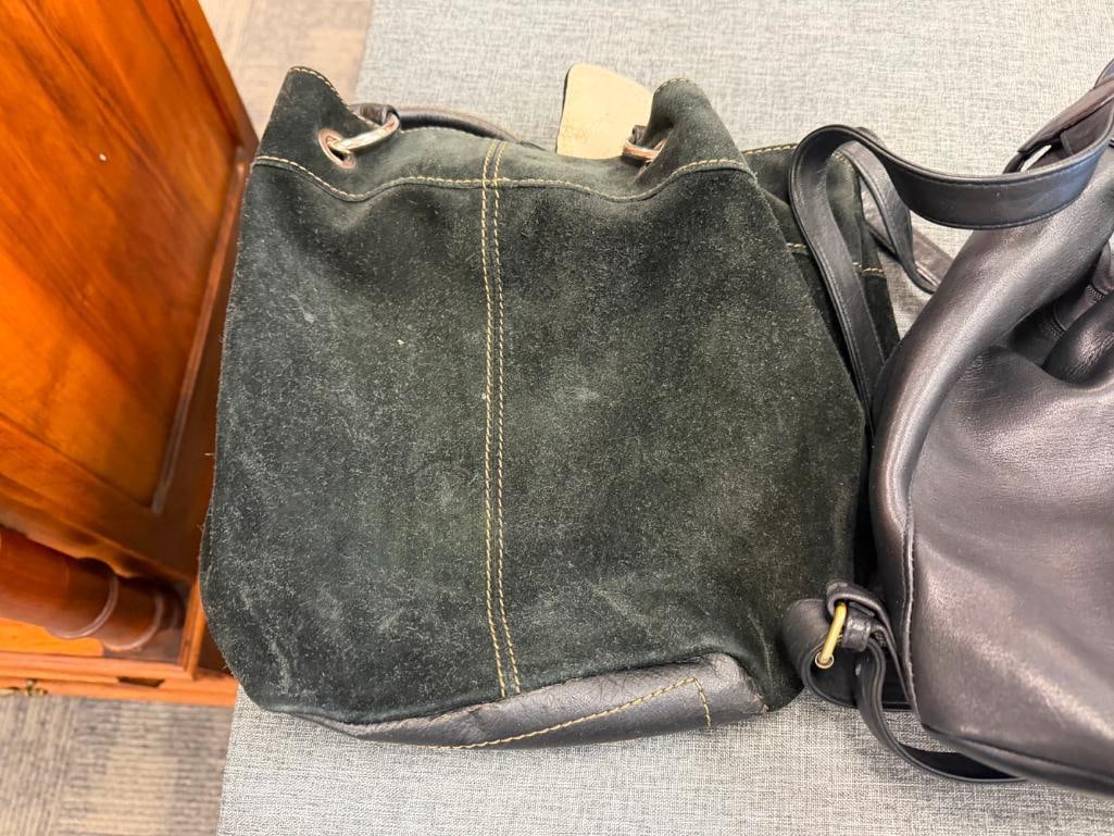 TWO TIGNANELLO DESIGNER LEATHER LADIES HANDBAGS / PURSES - 3