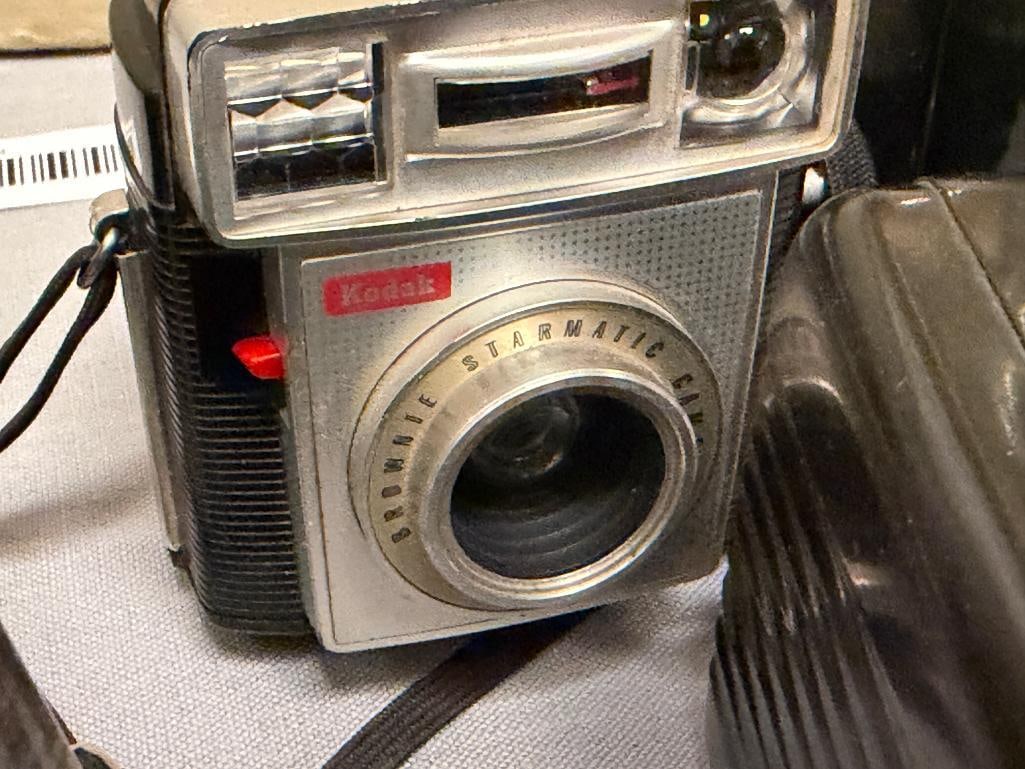 VINTAGE HERCO IMPERIAL EASTMAN KODAK CAMERAS BROWNIE HAWKEYE, BABY BROWNIE, STARMETER, STARMATIC - 4
