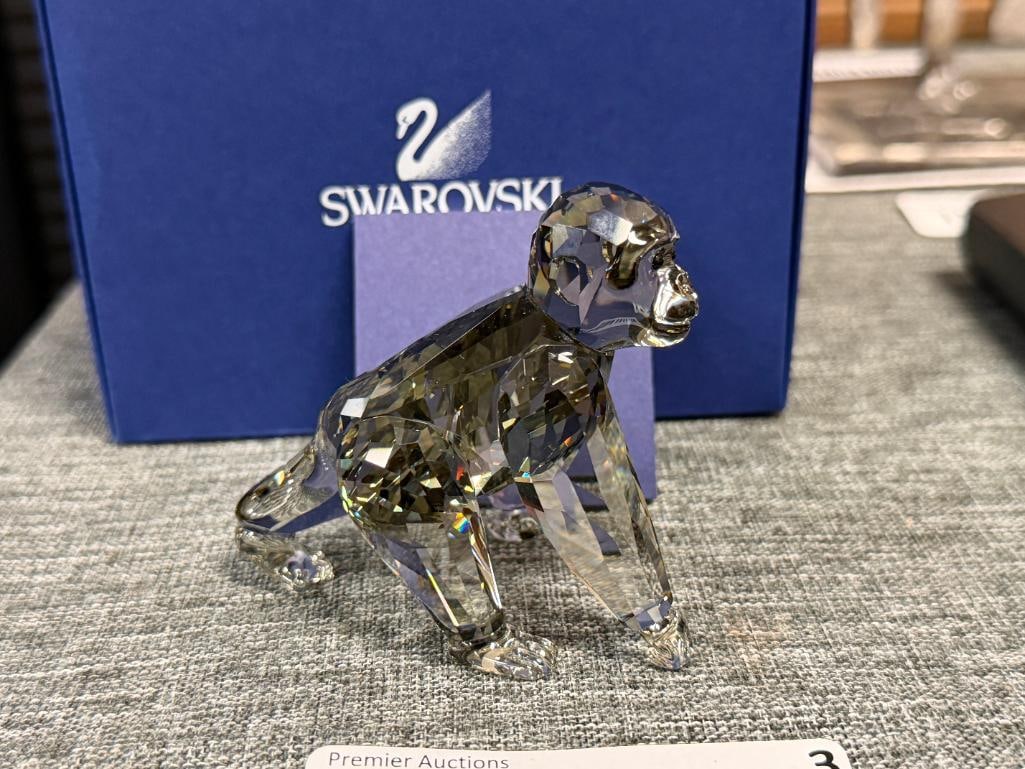 SWAROVSKI CRYSTAL SCS ANNUAL EDITION 2009 GORILLA CLUB DESIGNED BY ANTON HIRZINGER - 2