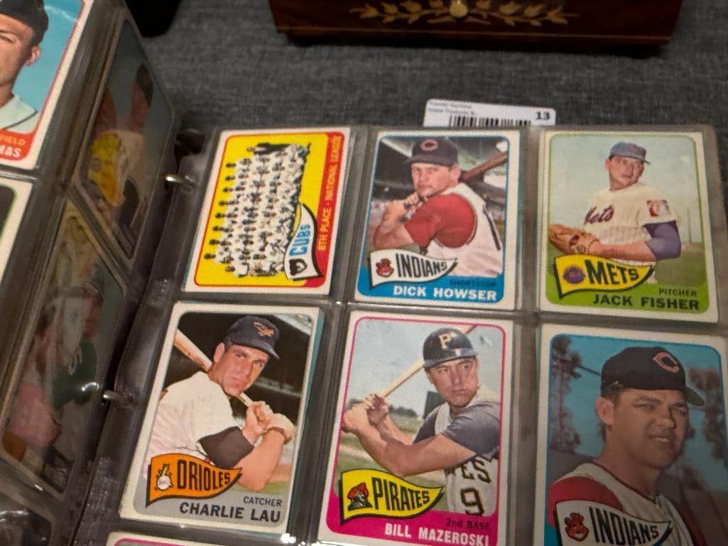 1965 TOPPS BASEBALL CARD NEAR COMPLETE SET INCLUDES ROOKIES / HALL OF FAMERS / STARS - 16