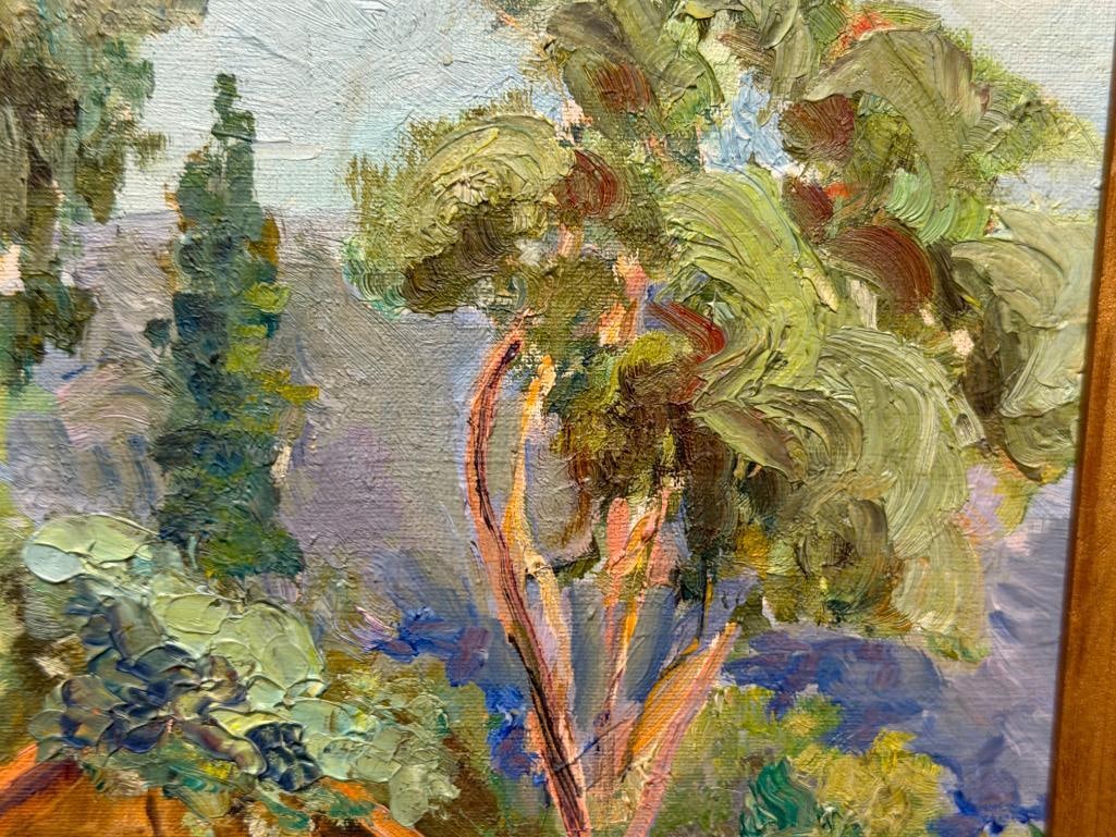 RUTH WOODWARD CALIFORNIA ARTIST ORIGINAL OIL ON CANVAS PAINTING - 5