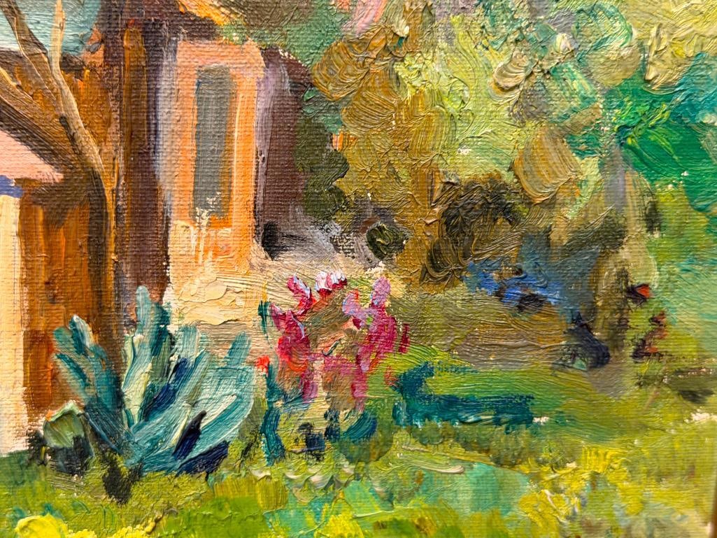 RUTH WOODWARD CALIFORNIA ARTIST ORIGINAL OIL ON CANVAS PAINTING - 6