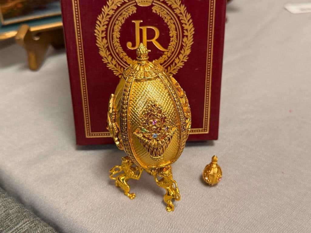 JOAN RIVERS IMPERIAL TREASURES THE FOUR SEASONS EGG - 2
