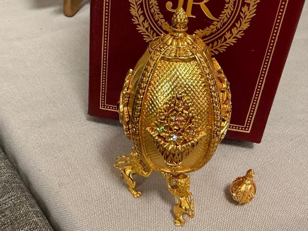JOAN RIVERS IMPERIAL TREASURES THE FOUR SEASONS EGG - 3