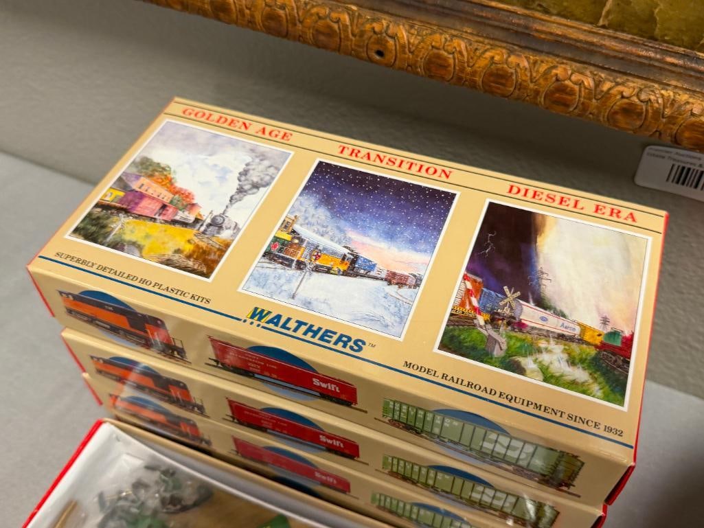 WALTHERS 25 TON INDUSTRIAL CRANE HO SCALE PLASTIC KIT MODELS ALL NEW IN THE BOX - 3