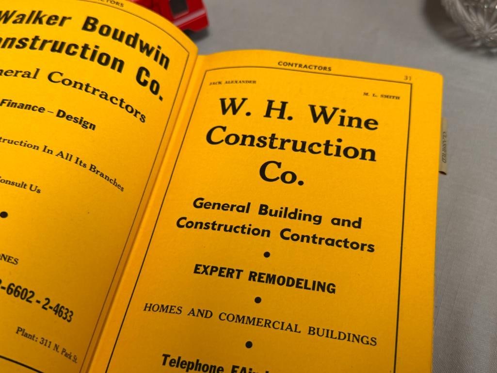 1956 POLK'S RENO / WASHOE COUNTY NEVADA CITY DIRECTORY INCLUDES SPARKS, CARSON CITY, WASHOE COUNTY - 13