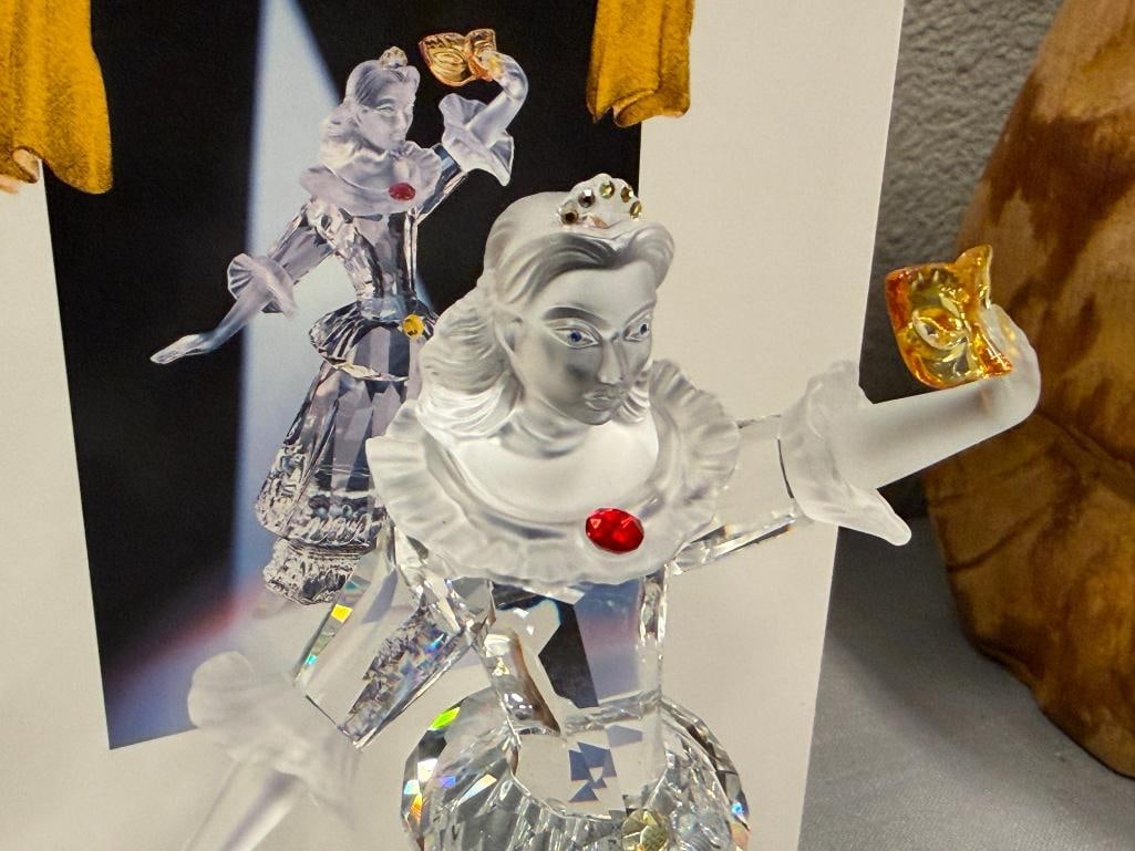 SWAROVSKI CRYSTAL SCS ANNUAL FIGURINE MASQUERADE COLUMBINE NO. 242032 RETIRED 2000 - 4