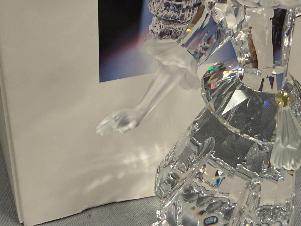 SWAROVSKI CRYSTAL SCS ANNUAL FIGURINE MASQUERADE COLUMBINE NO. 242032 RETIRED 2000 - 6