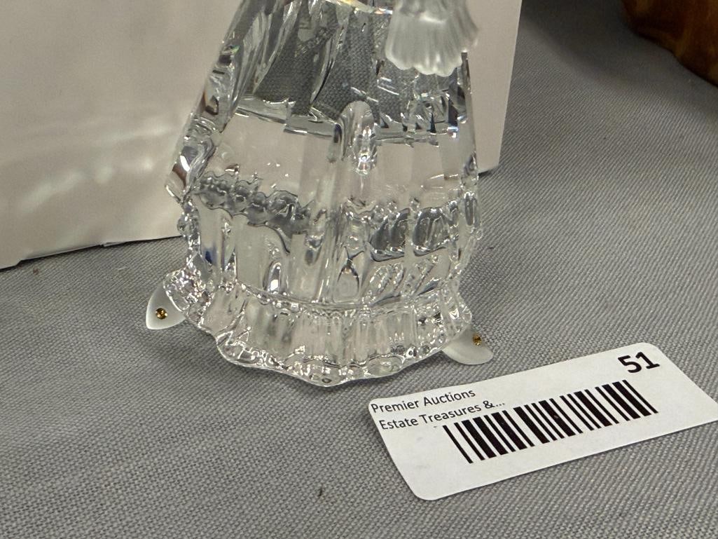 SWAROVSKI CRYSTAL SCS ANNUAL FIGURINE MASQUERADE COLUMBINE NO. 242032 RETIRED 2000 - 7
