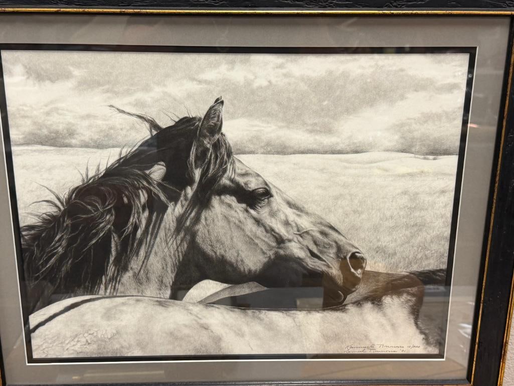 KARMEL TIMMONS WESTERN AND EQUINE AWARD WINNING ARTIST LIMITED EDITION PRINT NO. 10/500 - 2