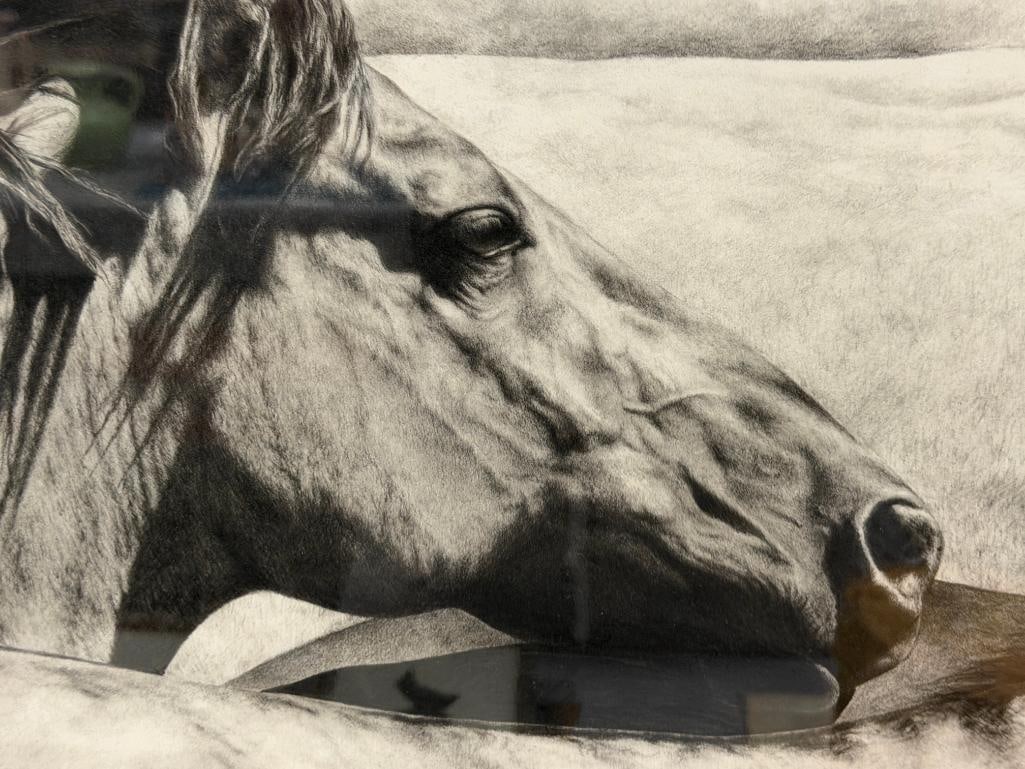 KARMEL TIMMONS WESTERN AND EQUINE AWARD WINNING ARTIST LIMITED EDITION PRINT NO. 10/500 - 3