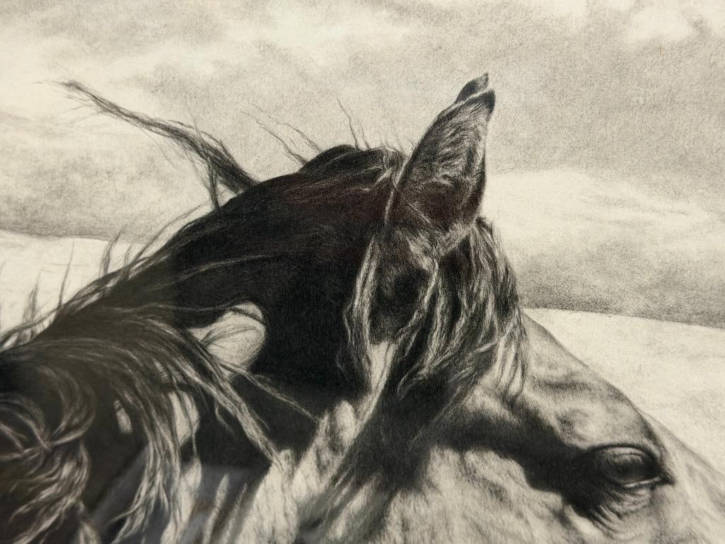 KARMEL TIMMONS WESTERN AND EQUINE AWARD WINNING ARTIST LIMITED EDITION PRINT NO. 10/500 - 5
