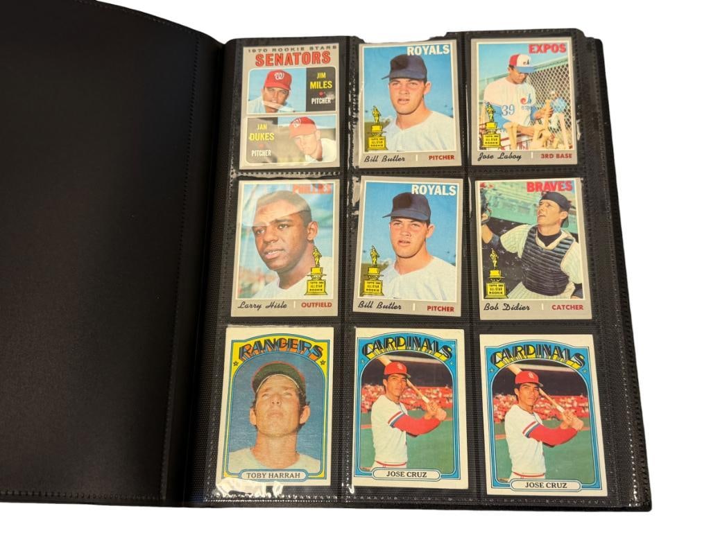 1970'S TOPPS ASSORTED BASEBALL CARDS INCLUDES ROOKIE STARS, ALL-STARS, ETC. COMMON / FILLER CARDS (1 of 20)