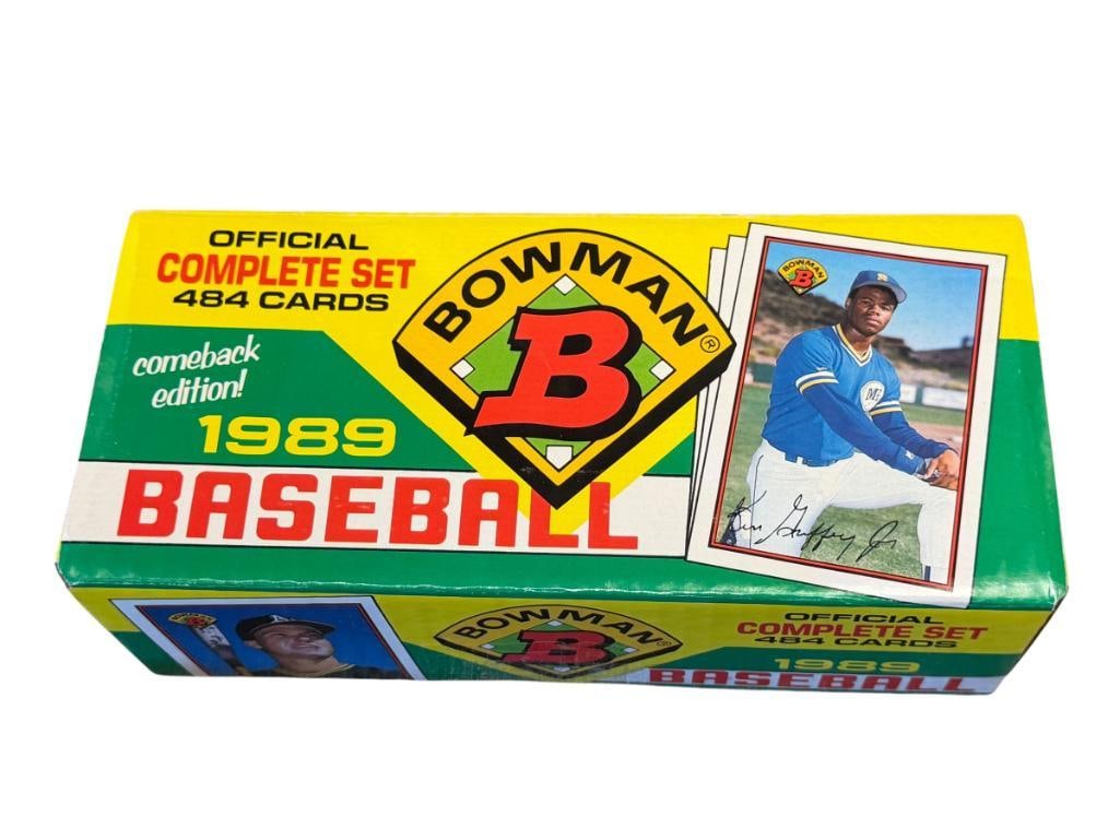 1989 BOWMAN COMPLETE BASEBALL CARD SET: COMEBACK EDITION, NOT SEALED