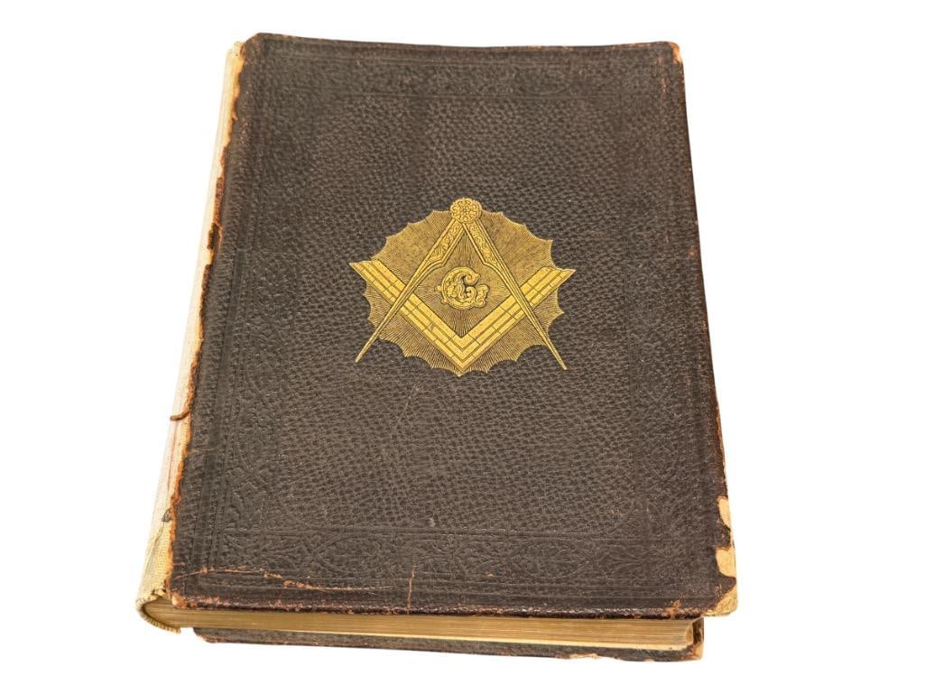 1910 THE ILLUSTRATED HISTORY OF FREE MASONRY BY MOSES W. REDDING PUBLISHED BY REDDING & CO. (1 of 10)