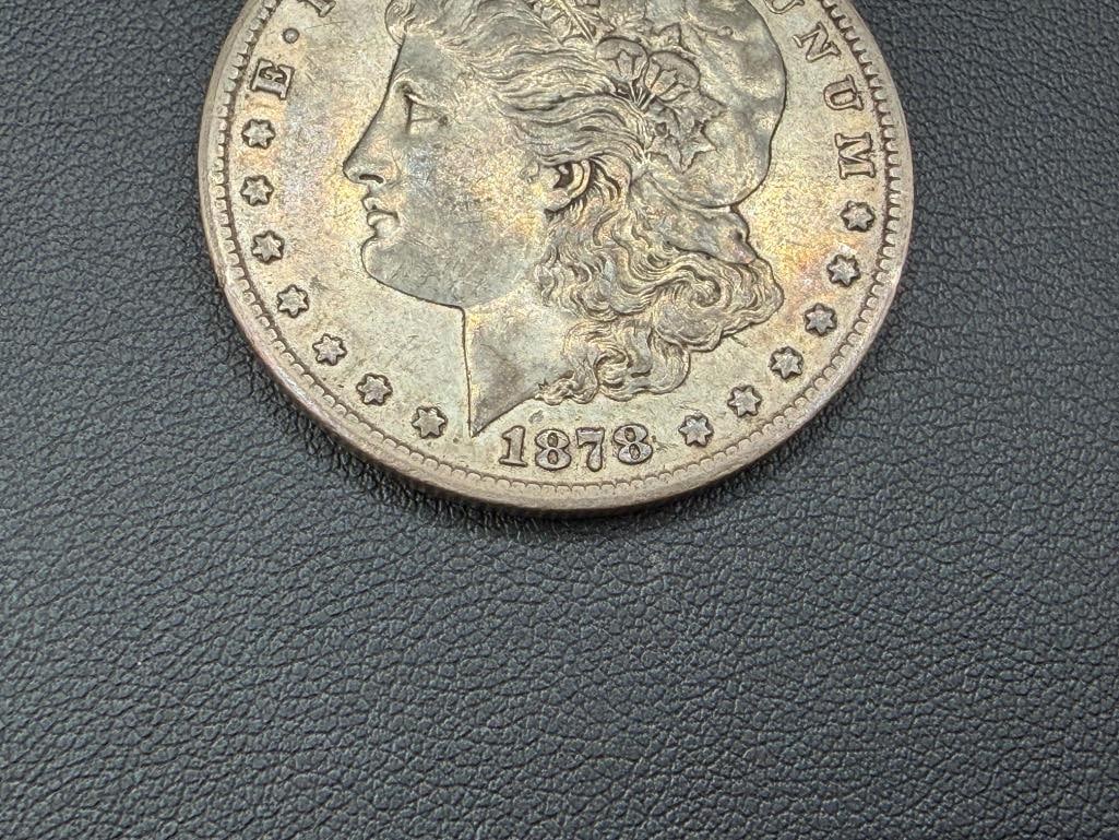1878-CC U.S. MORGAN SILVER DOLLAR - 3
