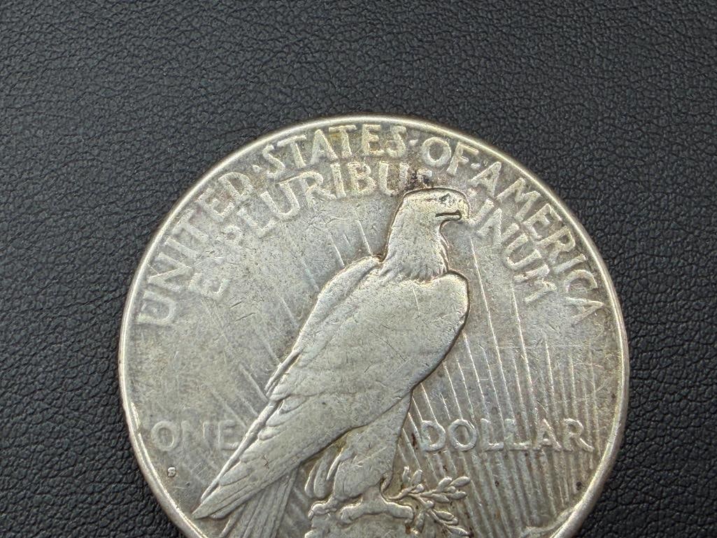 1928-S U.S. PEACE SILVER DOLLAR - 5