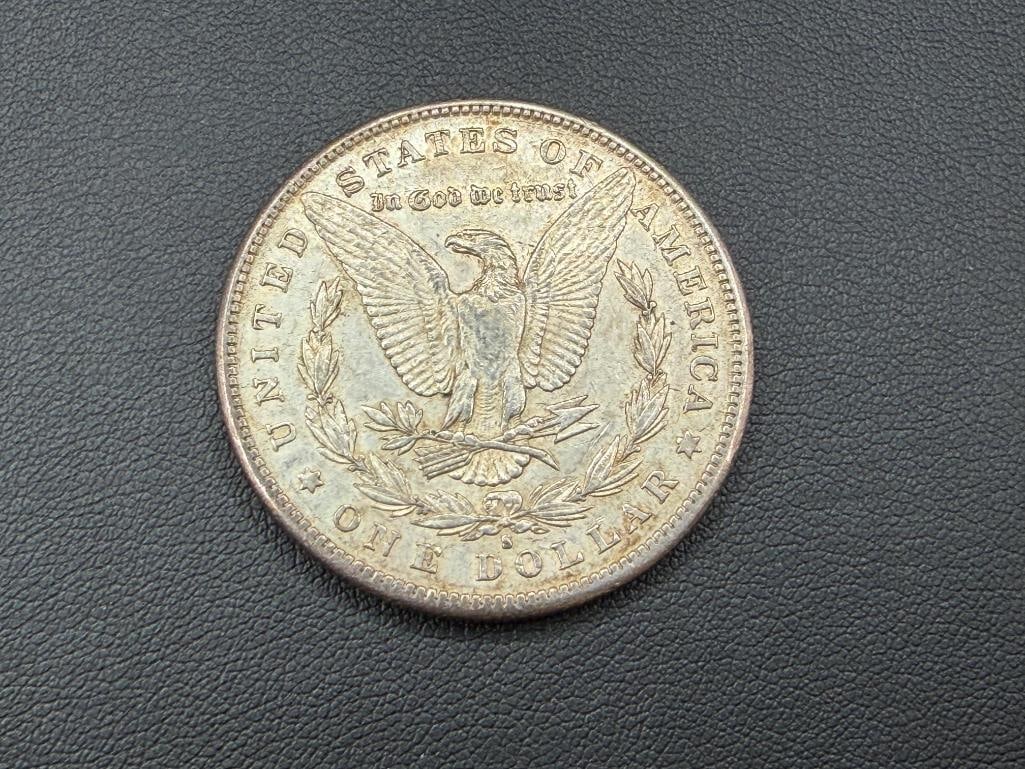 1881-S U.S. MORGAN SILVER DOLLAR - 4