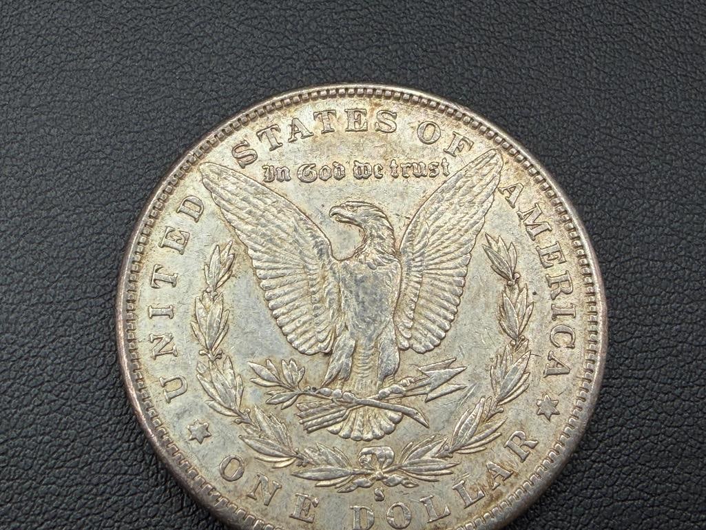 1881-S U.S. MORGAN SILVER DOLLAR - 5