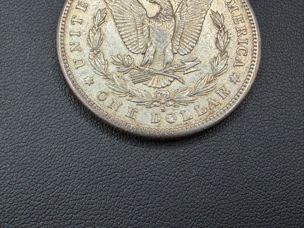 1881-S U.S. MORGAN SILVER DOLLAR - 6