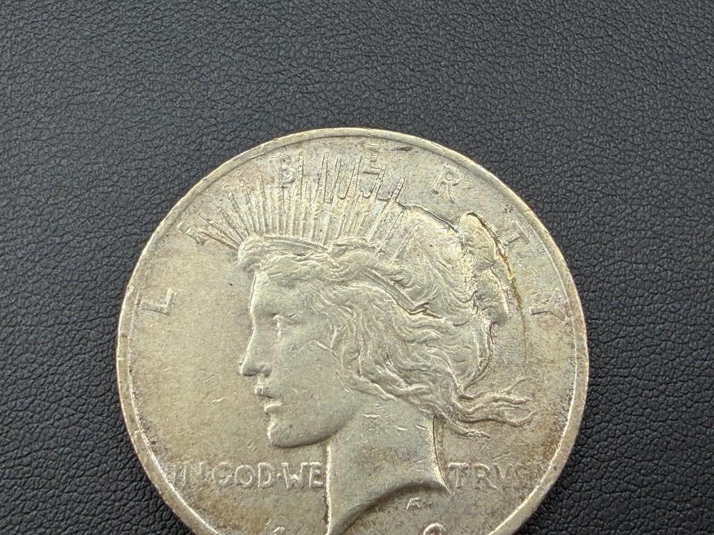 1923 U.S. PEACE SILVER DOLLAR - 2