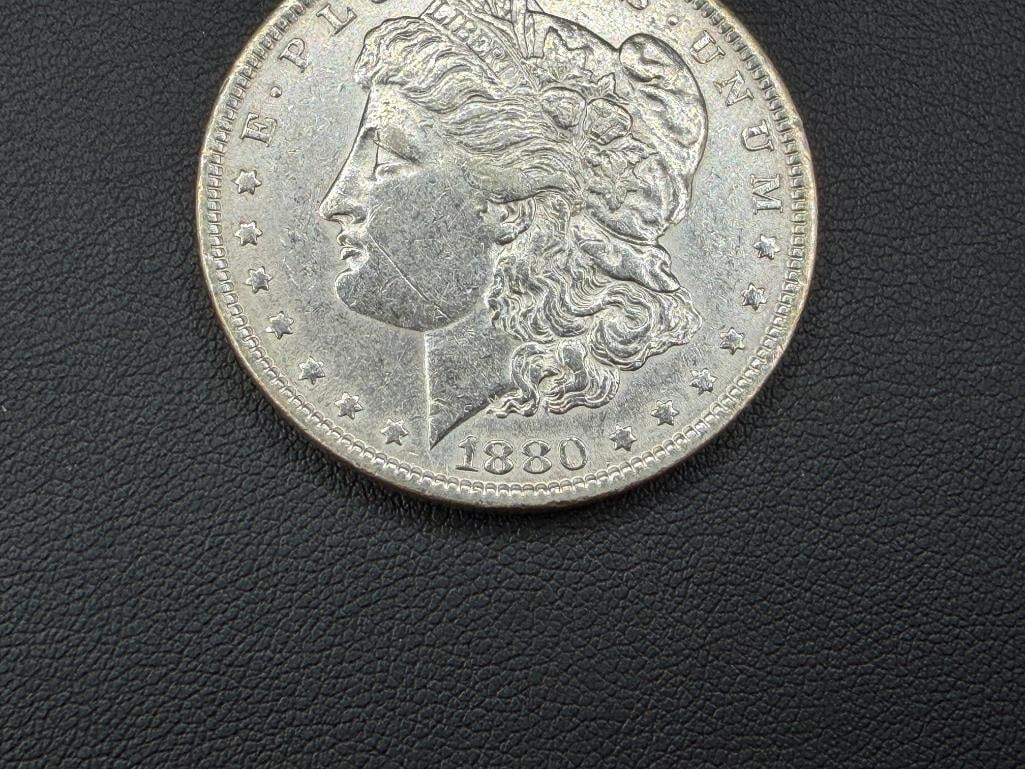 1880 U.S. MORGAN SILVER DOLLAR - 3