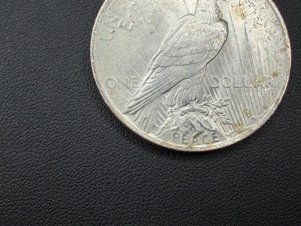 1922 U.S. PEACE SILVER DOLLAR - 6