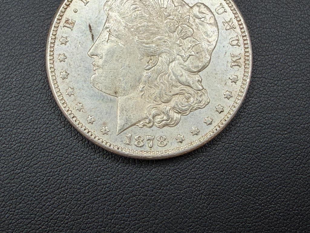 1878-S U.S. MORGAN SILVER DOLLAR - 3