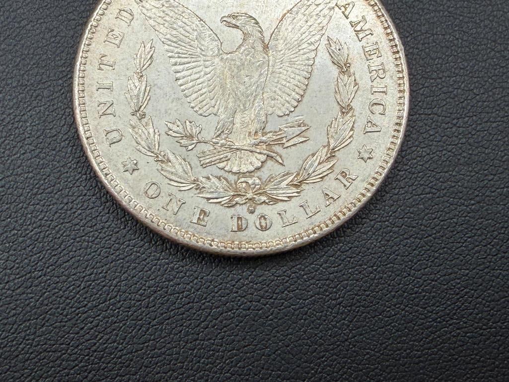 1878-S U.S. MORGAN SILVER DOLLAR - 6