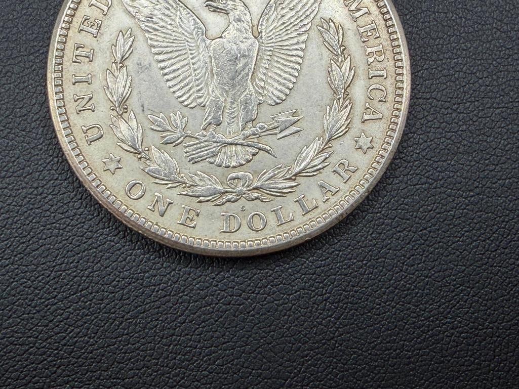 1921-S U.S. MORGAN SILVER DOLLAR - 6