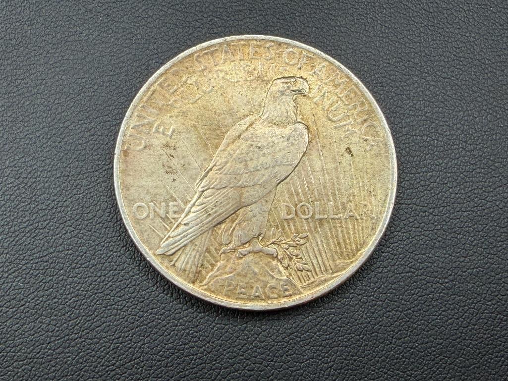 1922 U.S. PEACE SILVER DOLLAR - 4
