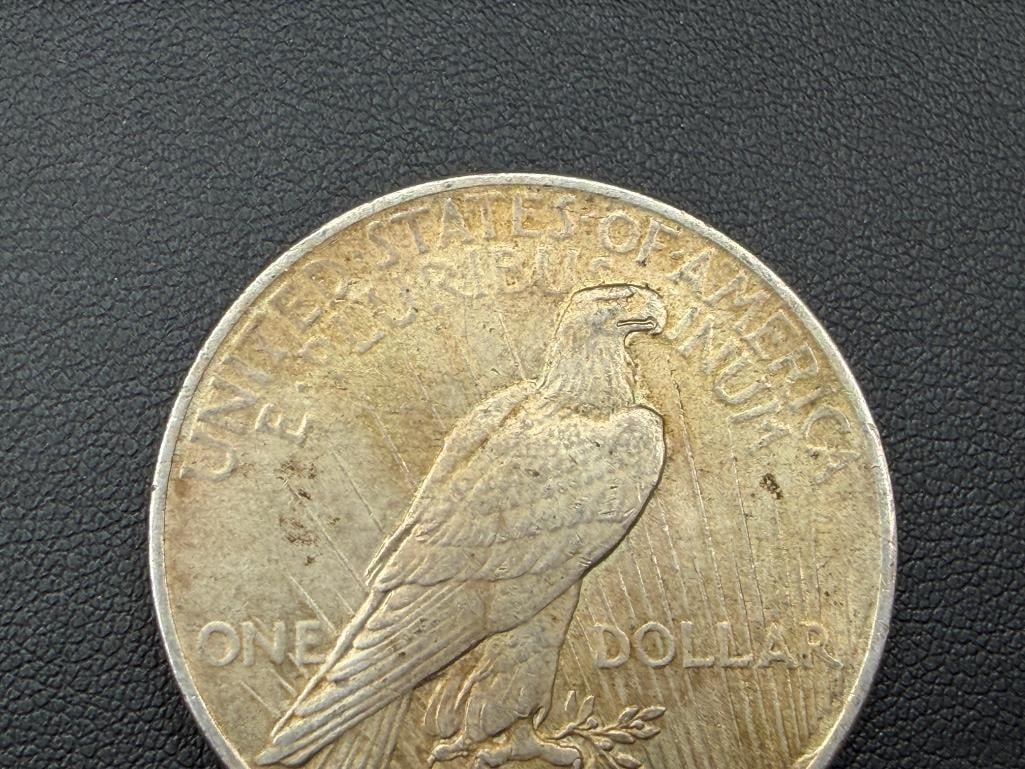 1922 U.S. PEACE SILVER DOLLAR - 5