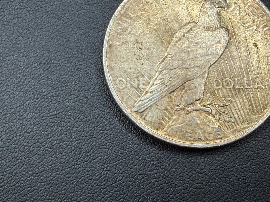 1922 U.S. PEACE SILVER DOLLAR - 6