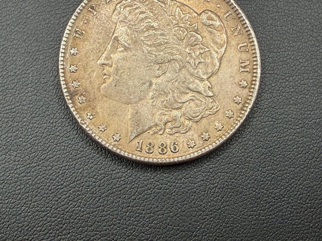 1886 U.S. MORGAN SILVER DOLLAR - 3